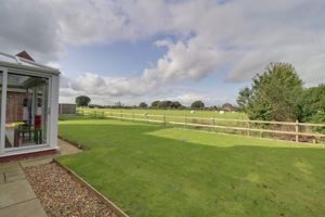 Rear Garden With Rural Views- click for photo gallery